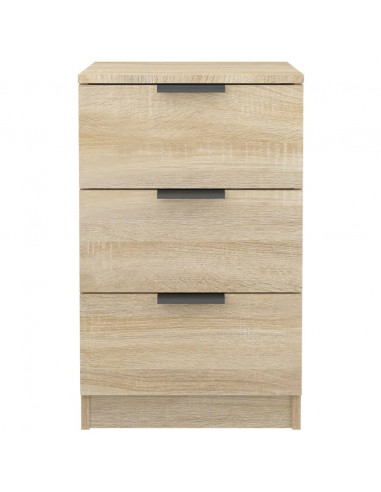 Comodino Rovere Sonoma 40x36x65 cm