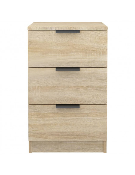 Comodino Rovere Sonoma 40x36x65 cm
