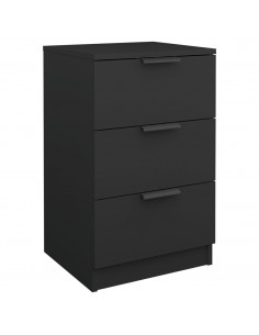 Comodino Nero 40x36x65 cm