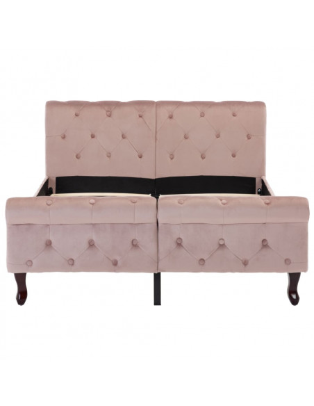 Giroletto Rosa in Velluto 120x200 cm