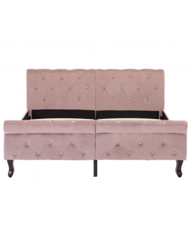 Giroletto Rosa in Velluto 140x200 cm