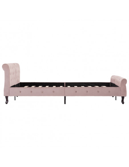 Giroletto Rosa in Velluto 140x200 cm