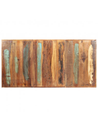 Tavolo da Pranzo 180x90x76 cm in Legno Massello di Recupero