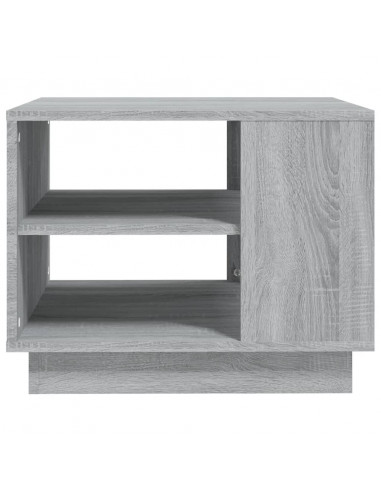 Tavolino da Salotto Grigio Sonoma 55x55x43 cm in Truciolato