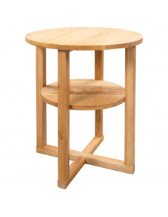 Tavolino da Salotto 40x50 cm in Massello di Rovere