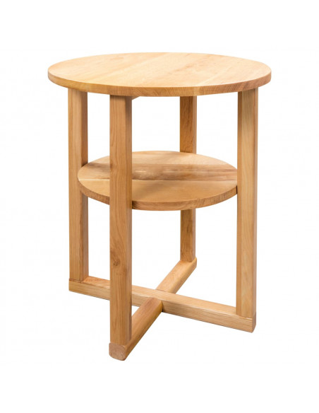 Tavolino da Salotto 40x50 cm in Massello di Rovere