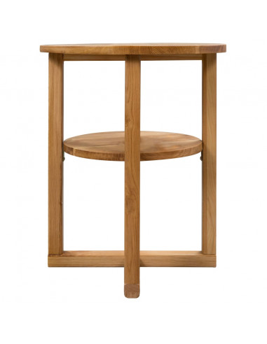 Tavolino da Salotto 40x50 cm in Massello di Rovere