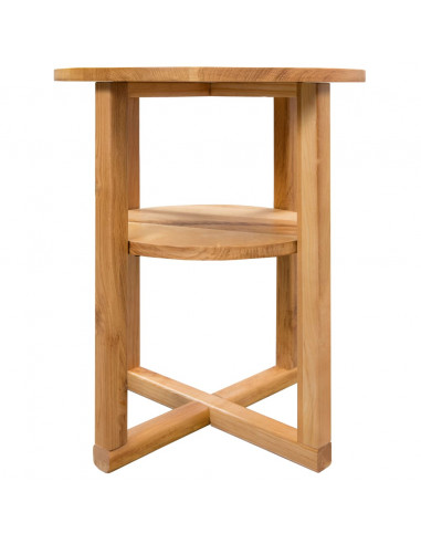 Tavolino da Salotto 40x50 cm in Massello di Rovere