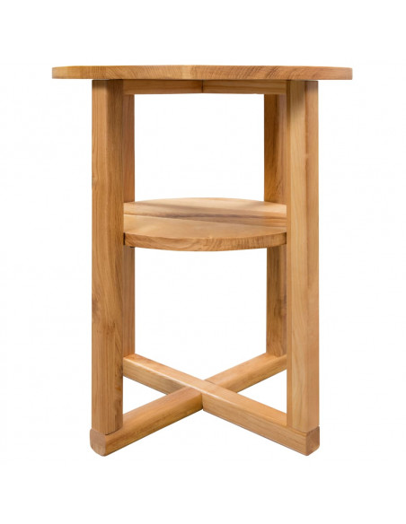 Tavolino da Salotto 40x50 cm in Massello di Rovere