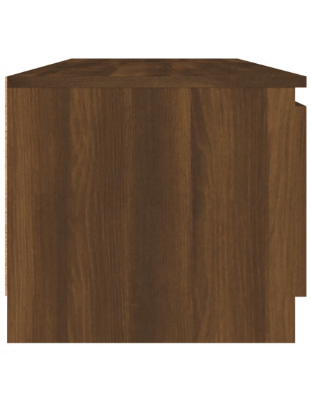 Mobile TV Rovere Marrone 140x40x35,5 cm in Legno Multistrato