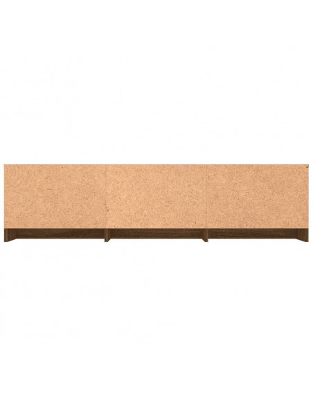Mobile TV Rovere Marrone 140x40x35,5 cm in Legno Multistrato