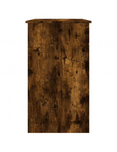 Scrivania Rovere Fumo 90x45x76 cm in Legno Multistrato