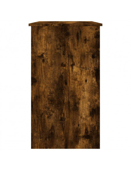 Scrivania Rovere Fumo 90x45x76 cm in Legno Multistrato