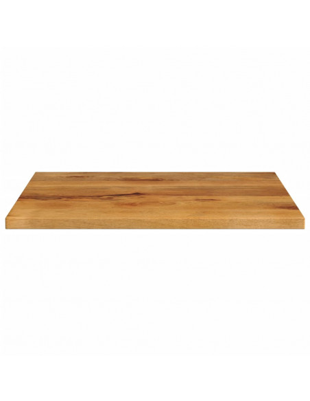 Piano per Tavolo 70x70x2,5 cm Quadrato Legno Massello di Pino