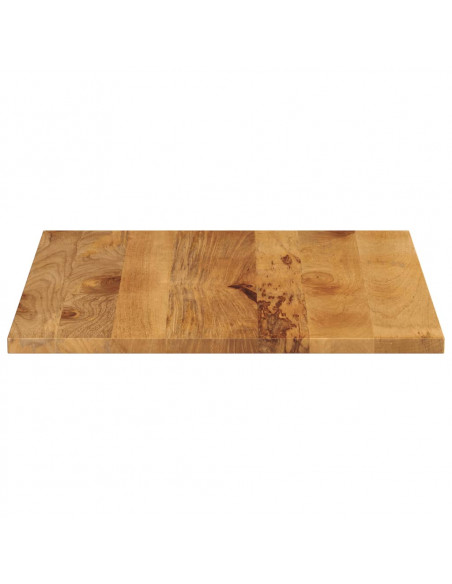 Piano per Tavolo 70x70x2,5 cm Quadrato Legno Massello di Pino