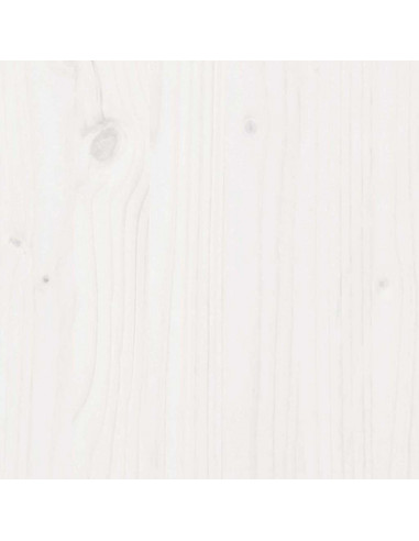 Dormeuse Letto Estraibile e Cassetti Bianco 90x200cm Legno Pino