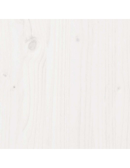Dormeuse Letto Estraibile e Cassetti Bianco 90x200cm Legno Pino