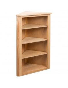 Armadietto ad Angolo 59x36x100 cm in Massello di Rovere