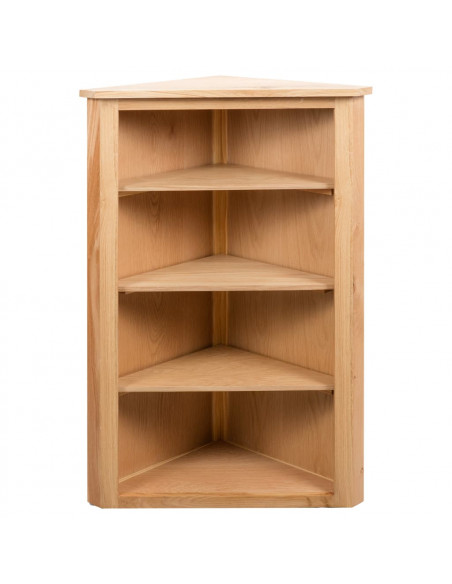 Armadietto ad Angolo 59x36x100 cm in Massello di Rovere