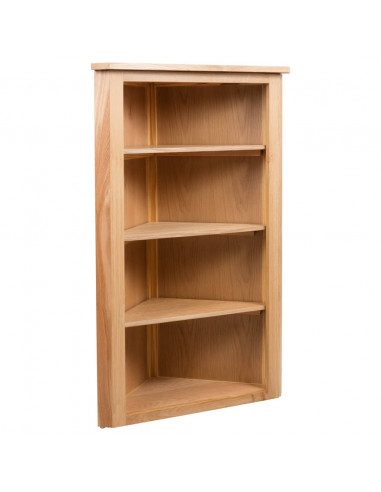 Armadietto ad Angolo 59x36x100 cm in Massello di Rovere