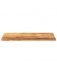 Piano per Tavolo 100x60x3,8 cm Rettangolare Legno Mango Grezzo 2