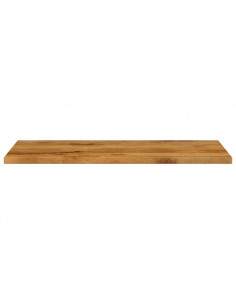 Piano per Tavolo 110x60x2,5cm Rettangolare Legno Massello Mango 2