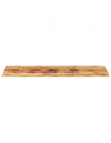 Piano per Tavolo 140x50x3,8 cm Rettangolare Legno Mango Grezzo