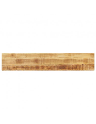 Piano per Tavolo 160x40x3,8 cm Rettangolare Legno Mango Grezzo