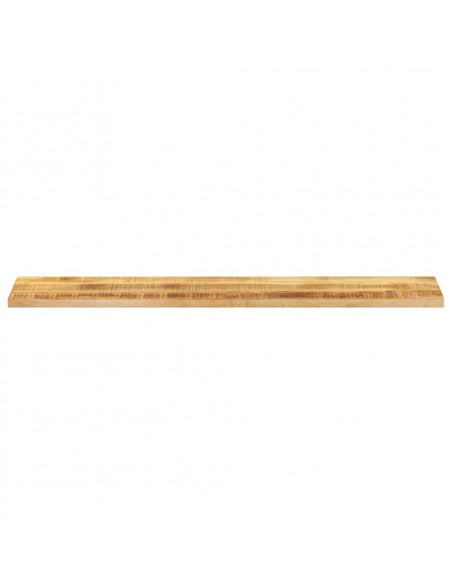 Piano per Tavolo 160x40x3,8 cm Rettangolare Legno Mango Grezzo