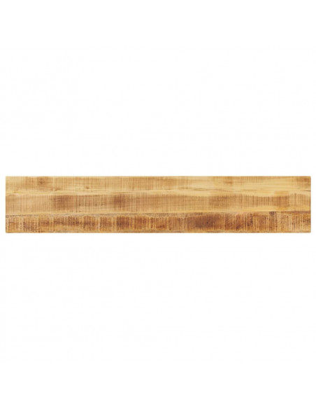 Piano per Tavolo 180x20x3,8 cm Rettangolare Legno Mango Grezzo