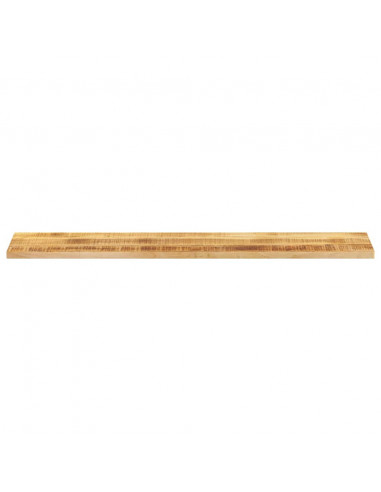 Piano per Tavolo 180x40x3,8 cm Rettangolare Legno Mango Grezzo