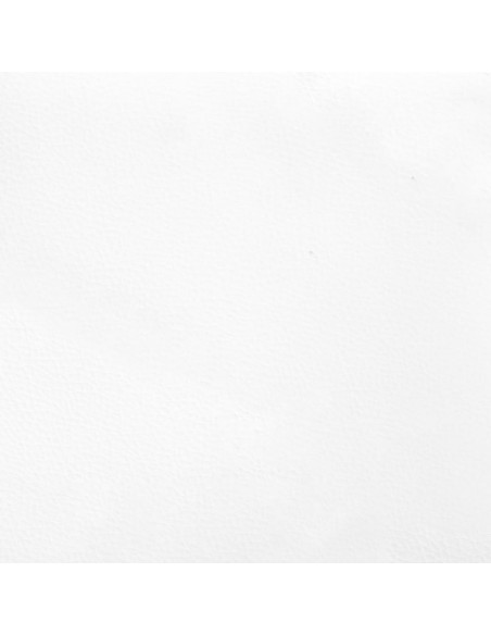 Testiera ad Orecchio Bianca 147x16x78/88 cm in Similpelle
