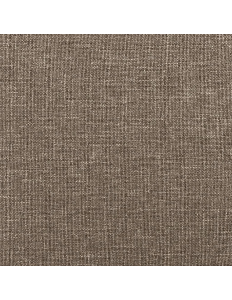 Testiera ad Orecchio Tortora 163x16x78/88 cm in Tessuto