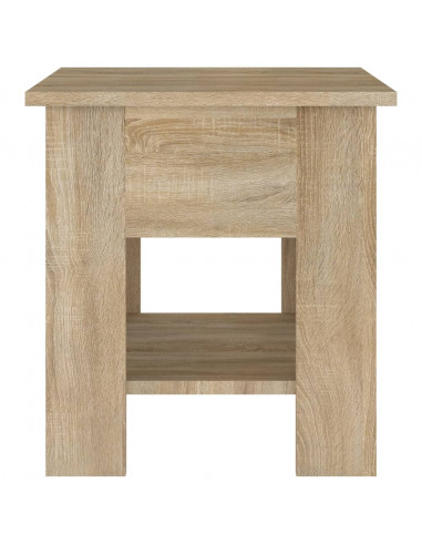 Tavolino da Salotto Rovere Sonoma 40x40x42 cm Legno Multistrato