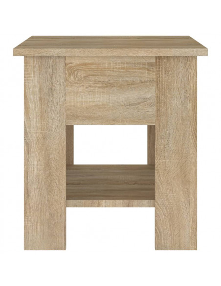 Tavolino da Salotto Rovere Sonoma 40x40x42 cm Legno Multistrato