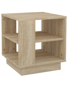 Tavolino da Salotto Rovere Sonoma 40x40x43 cm Legno Multistrato 2
