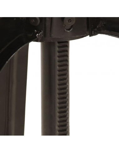 Tavolo da Bar in Legno Massello di Recupero 75x(76-110) cm