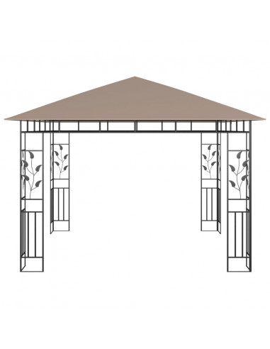 Gazebo con Zanzariera 3x3x2,73 m Talpa 180 g/m²