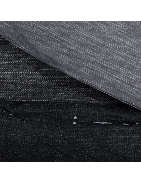 Set Copripiumino Grigio Scuro 260x240 cm in Cotone