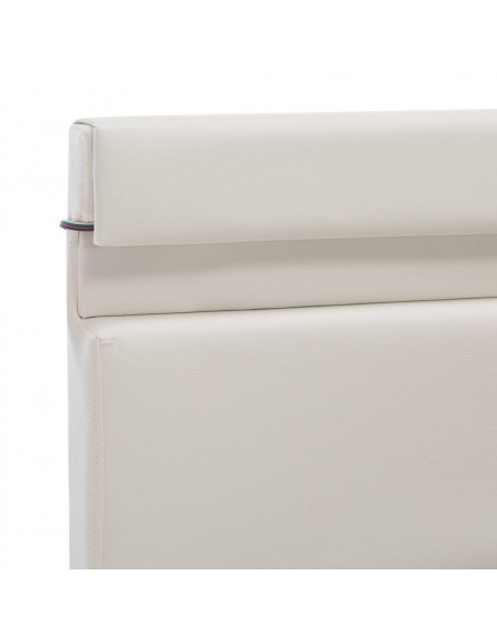 Giroletto Contenitore Idraulico LED Bianco Similpelle 100x200cm