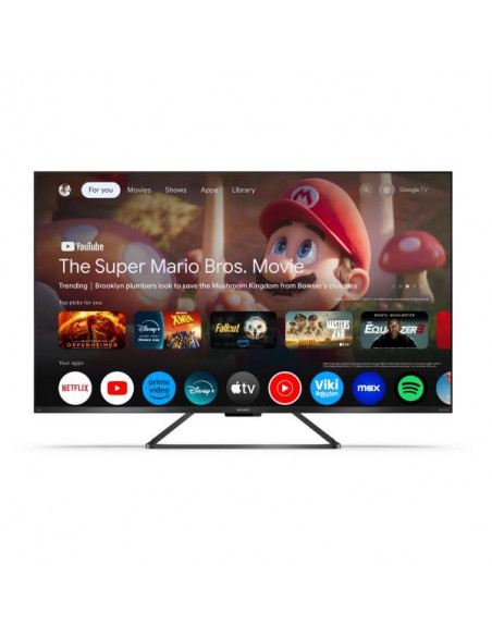 55 UHD 4K QLED FRAMELESS GOOGLE 144