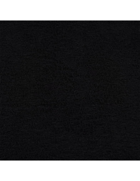 Asciugamani 10 pz Neri 100x200 cm 360 g/m² 100% Cotone