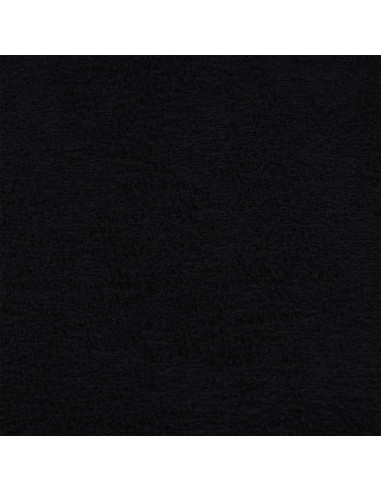 Asciugamani 2 pz Neri 50x100 cm 360 g/m² 100% Cotone