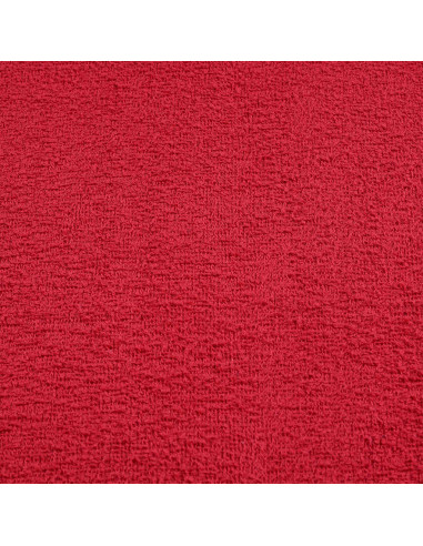 Asciugamani da Bagno 4 pz Rossi 100x150 cm 360 g/m² 100% Cotone