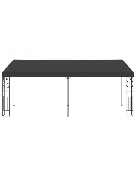 Gazebo a Parete 6x3x2,5 m Antracite