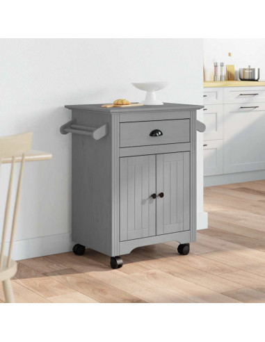 Carrello da Cucina BODO Grigio 72x45x80 cm
