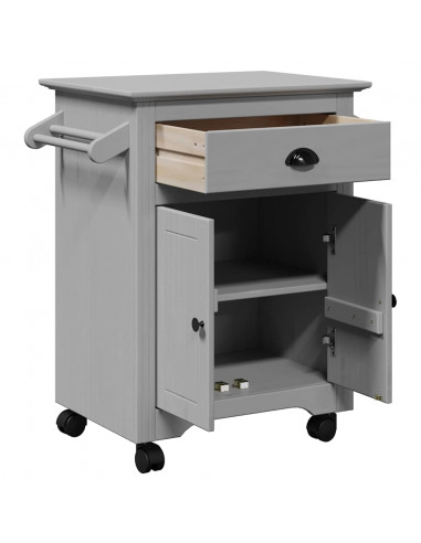 Carrello da Cucina BODO Grigio 72x45x80 cm