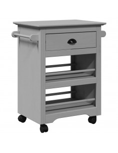 Carrello da Cucina BODO Grigio 67,5x45x80 cm