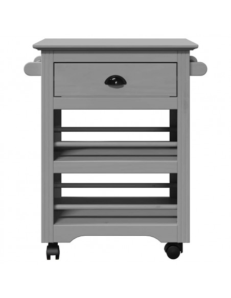 Carrello da Cucina BODO Grigio 67,5x45x80 cm