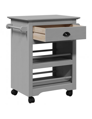 Carrello da Cucina BODO Grigio 67,5x45x80 cm